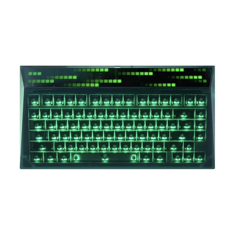 AngryMiao Cyberboard Terminal Wireless Keyboard - Black - لوحة مفاتيح